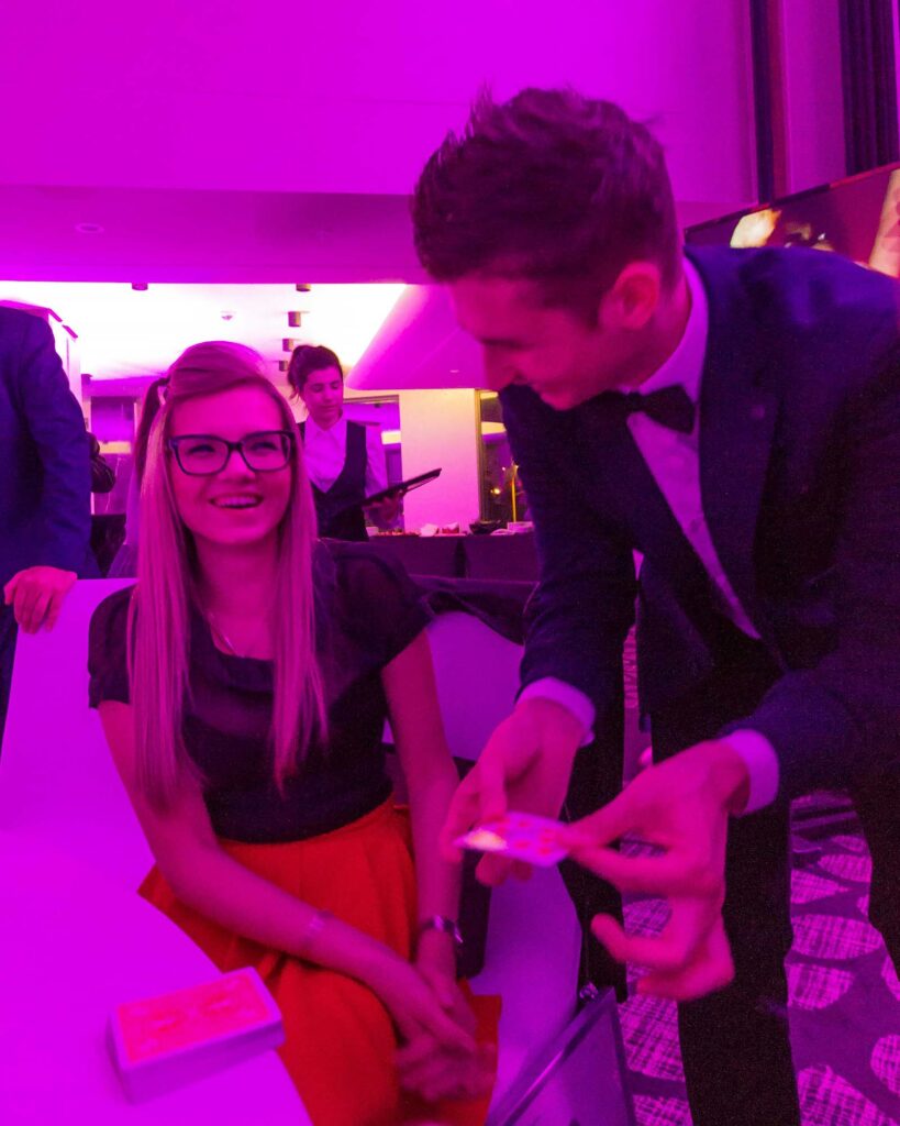 Iluzja z bliska podczas jubileuszu firmowego 2