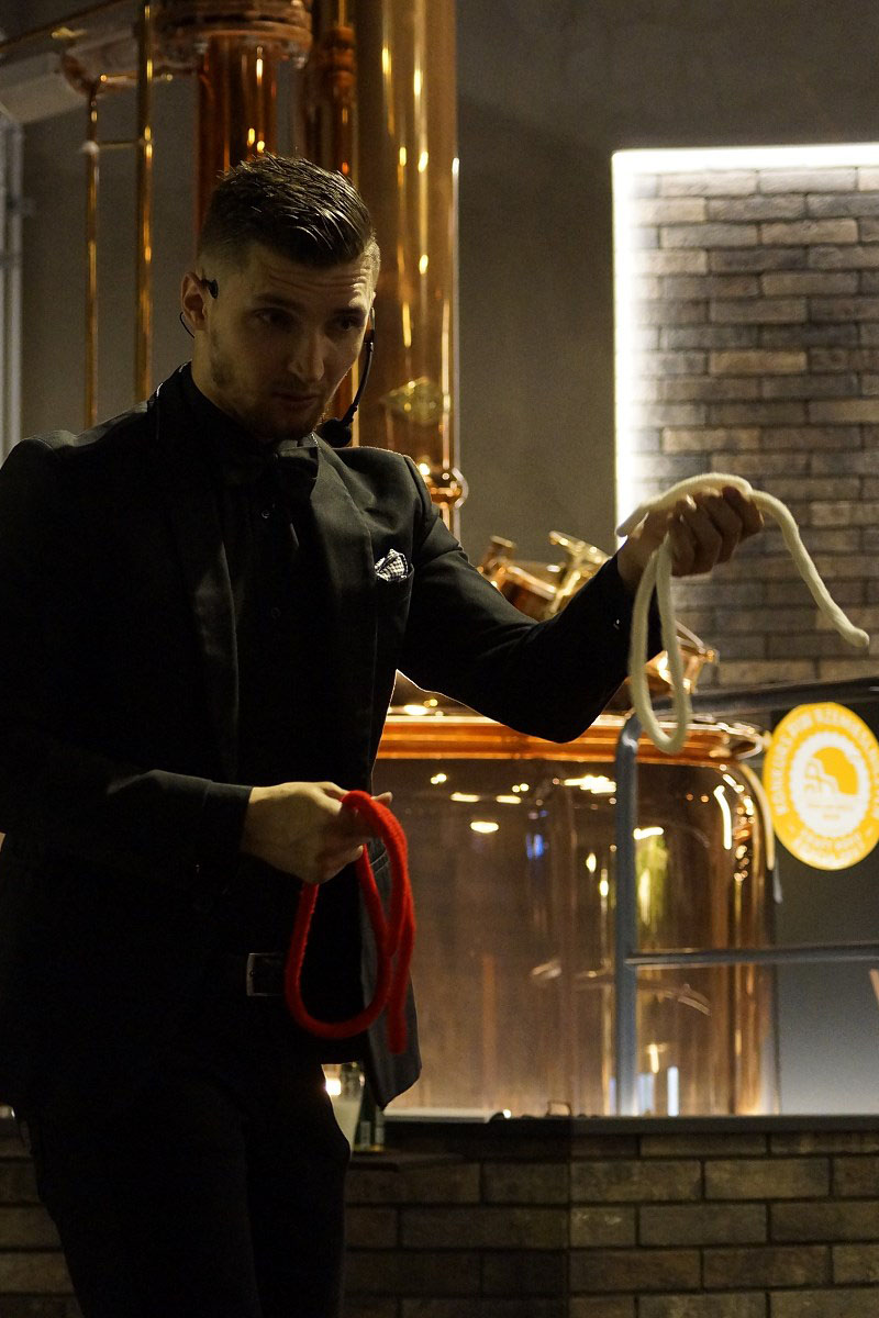 Pokaz iluzji na spotkaniu firmowym Uniejów